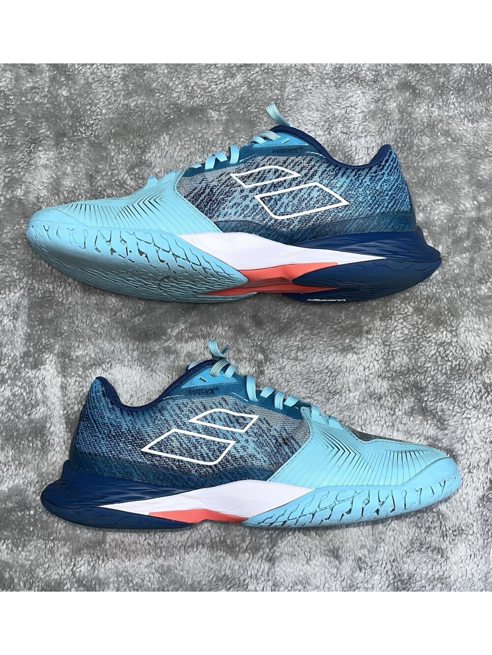 Babolat Jet Mach 3 All Court Tennis Shoes Men’s US 8.5 Blue/Orange